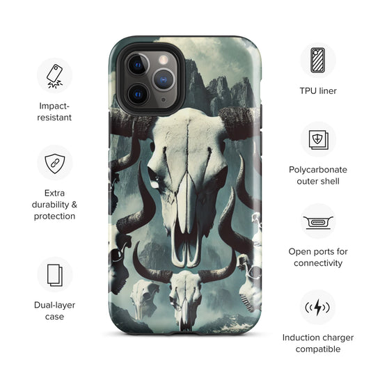 Bull Skull Tough Case for iPhone®